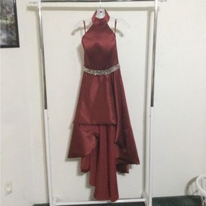 Red size 6 Women’s High Low Dress